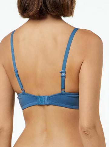 Sloggi Bügelloser BH in Blau
