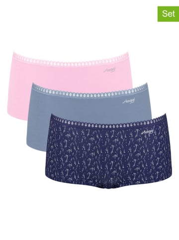 Sloggi Pełne figi (3 pary) "Go Crush"