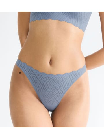 Sloggi String "Zero Feel" in Blaugrau