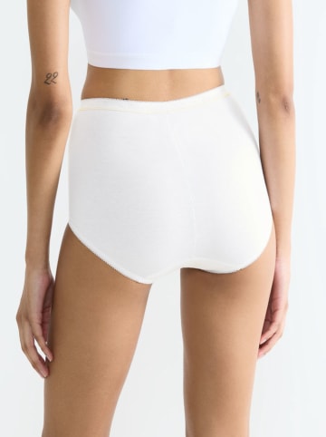 Sloggi 3er-Set: Taillenpantys "Basic Gold" in Weiß