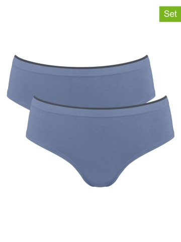 Sloggi 2er-Set: Pantys "Go Sense" in Hellblau