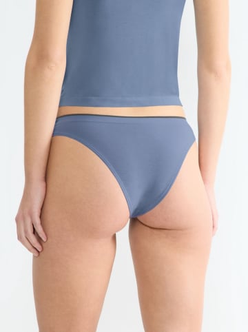 Sloggi 2er-Set: Slips "Go Sense" in Blaugrau