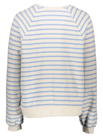 Pieces Sweatshirt crème/lichtblauw