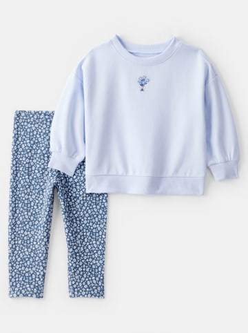 carter's 2-częściowy zestaw w kolorze błękitnym
