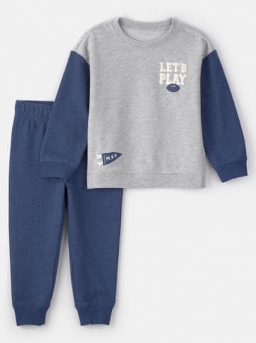 carter's 2-częściowy zestaw w kolorze biało-niebieskim