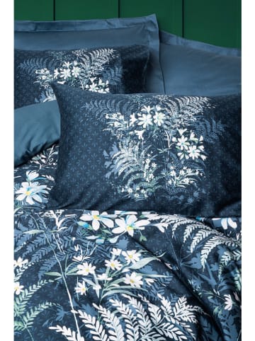 Elizabed Satijnen beddengoedset donkerblauw