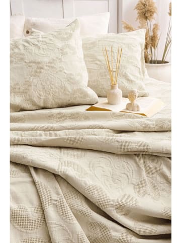 Elizabed 3-delige set: bedsprei en kussenhoezen "Italo" beige