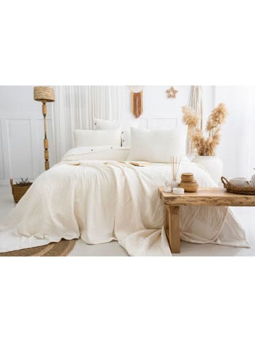 Elizabed 3-delige bedspreiset crème