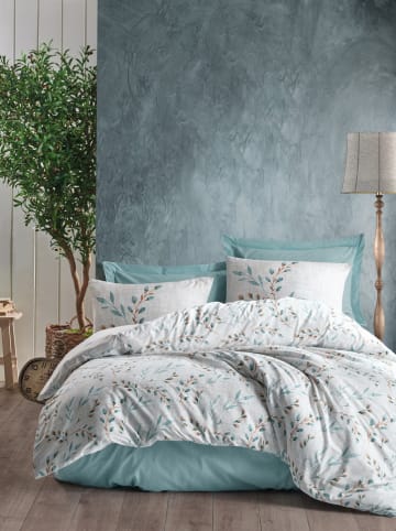 Elizabed Renforcé beddengoedset "Lendell" wit