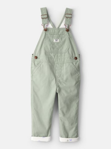 OshKosh Ogrodniczki w kolorze zielonym