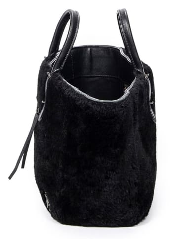 Balenciaga Skórzana torebka w kolorze czarnym - 26 x 18 x 12 cm