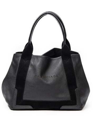 Balenciaga Skórzana torebka w kolorze czarnym - 29 x 23 x 17 cm