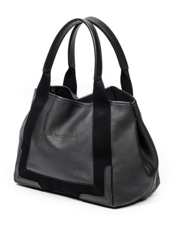 Balenciaga 2nd Hand Leder-Henkeltasche in Schwarz - (B)29 x (H)23 x (T)17 cm