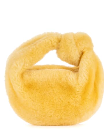 Bottega Veneta Torebka w kolorze żółtym - 28 x 23 x 8 cm