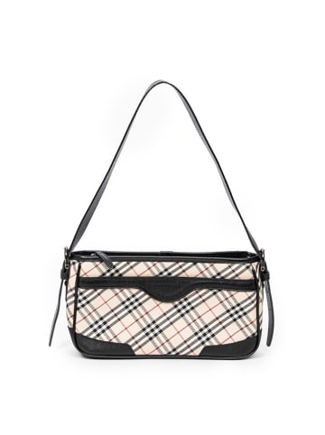 Burberry Torebka w kolorze beżowo-czarnym - 28 x 16 x 6 cm