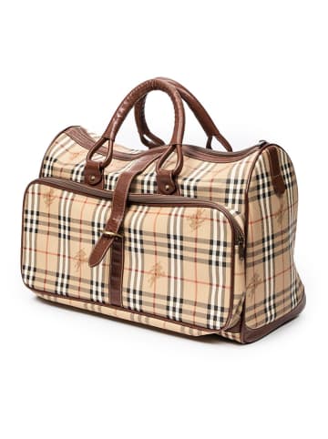 Burberry 2nd Hand Weekender in Beige/ Hellbraun - (B)51 x (H)35 x (T)25 cm