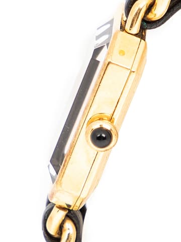 Chanel Zegarek kwarcowy w kolorze złoto-czarnym