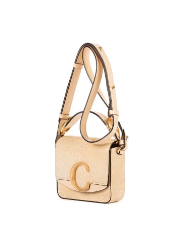 Chloé Leder-Umhängetasche in Beige - (B)16 x (H)13 x (T)5 cm