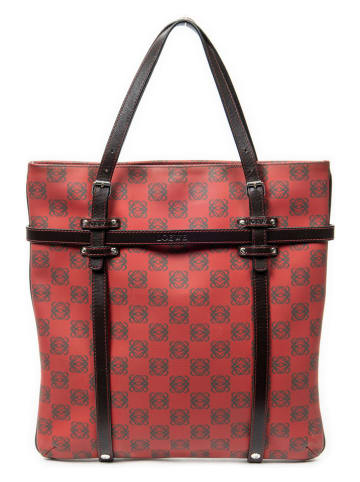 Loewe Henkeltasche in Rot - (B)31 x (H)33 x (T)1 cm