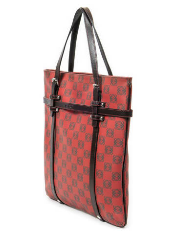 Loewe Henkeltasche in Rot - (B)31 x (H)33 x (T)1 cm