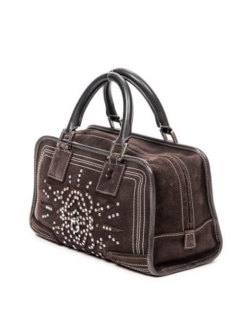 Loewe Leder-Henkeltasche in Braun - (B)29 x (H)16 x (T)13 cm