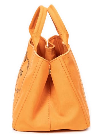 PRADA Henkeltasche in Gelb - (B)35 x (H)23 x (T)22 cm