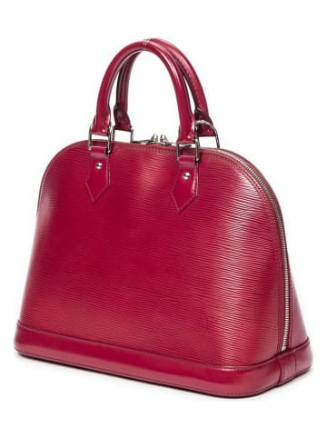 Louis Vuitton Leder-Henkeltasche in Beere - (B)30 x (H)23 x (T)15 cm