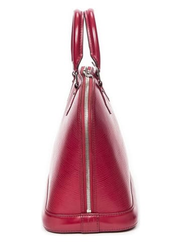 Louis Vuitton Skórzana torebka w kolorze jagodowym - 30 x 23 x 15 cm