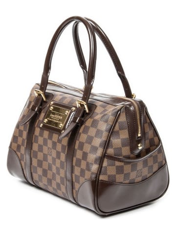 Louis Vuitton Henkeltasche in Braun/ Beige - (B)31 x (H)21 x (T)18 cm