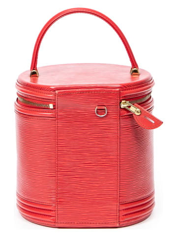 Louis Vuitton Leder-Henkeltasche in Rot - (B)19 x (H)19 x (T)18 cm