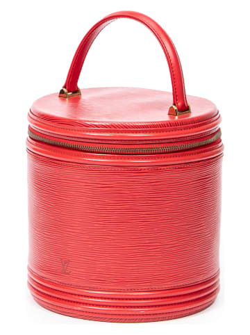 Louis Vuitton Leder-Henkeltasche in Rot - (B)19 x (H)19 x (T)18 cm