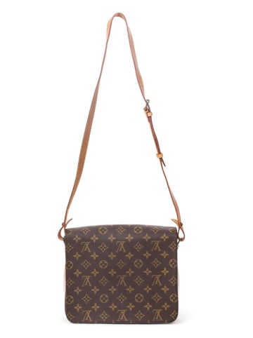 Louis Vuitton Torebka "Cartouchiere GM" w kolorze brązowym - 25 x 21 x 7 cm