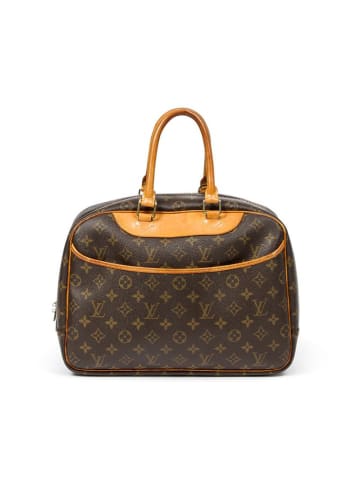 Louis Vuitton Henkeltasche "Deauville" in Braun - (B)35 x (H)26 x (T)14 cm