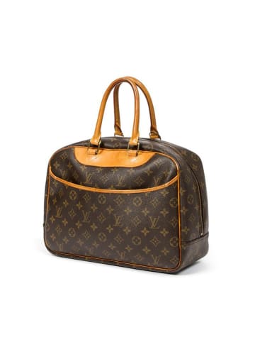 Louis Vuitton Henkeltasche "Deauville" in Braun - (B)35 x (H)26 x (T)14 cm