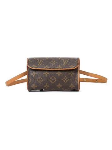 Louis Vuitton Saszetka "Florentine" w kolorze brązowym - 16 x 10 x 4 cm