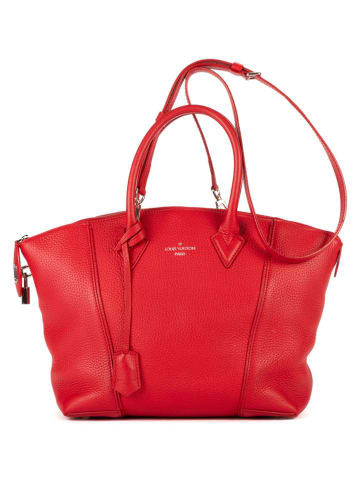 Louis Vuitton Skórzana torebka w kolorze czerwonym - 27 x 21 x 12 cm