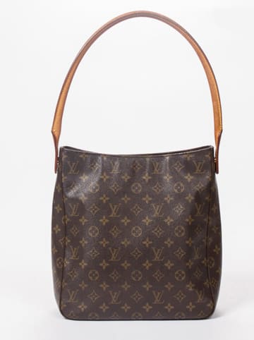 Louis Vuitton Schultertasche "Looping GM" in Braun - (B)28 x (H)32 x (T)10 cm