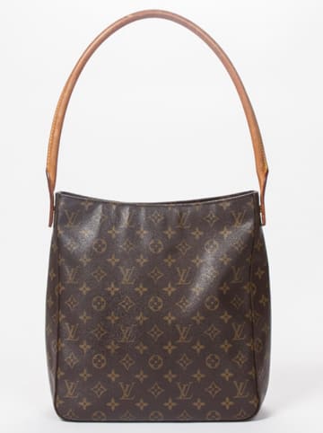 Louis Vuitton Schultertasche "Looping GM" in Braun - (B)28 x (H)32 x (T)10 cm