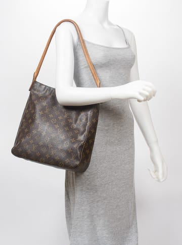 Louis Vuitton Torebka "Looping GM" w kolorze brązowym - 28 x 32 x 10 cm