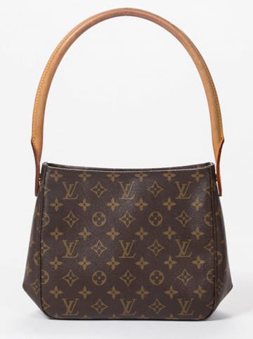 Louis Vuitton Schultertasche "Looping MM" in Braun - (B)28 x (H)16 x (T)10 cm
