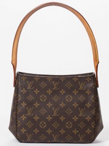 Louis Vuitton Schultertasche "Looping MM" in Braun - (B)28 x (H)16 x (T)10 cm