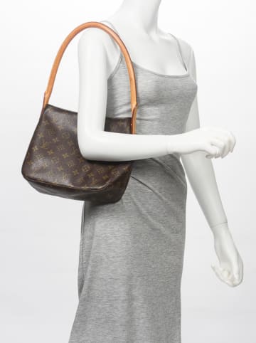 Louis Vuitton Torebka "Looping MM" w kolorze brązowym - 28 x 16 x 10 cm