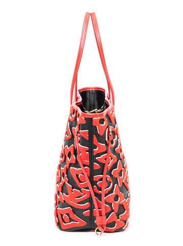 Louis Vuitton Torebka w kolorze czerwono-czarnym - 32 x 29 x 17 cm