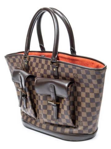Louis Vuitton Henkeltasche in Braun/ Hellbraun - (B)33 x (H)28 x (T)15 cm
