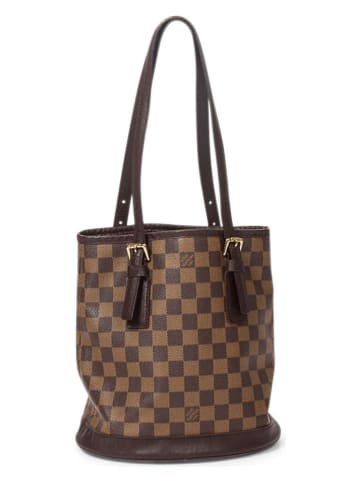Louis Vuitton Schultertasche in Hellbraun/ Braun - (B)23 x (H)24 x (T)16 cm