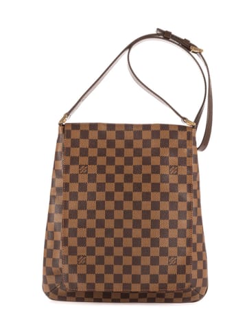 Louis Vuitton Umhängetasche "Musette" in Braun/ Hellbraun - (B)37 x (H)30 x (T)6 cm