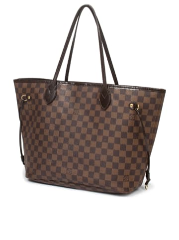 Louis Vuitton Schultertasche "Neverfull MM" in Braun - (B)32 x (H)29 x (T)17 cm