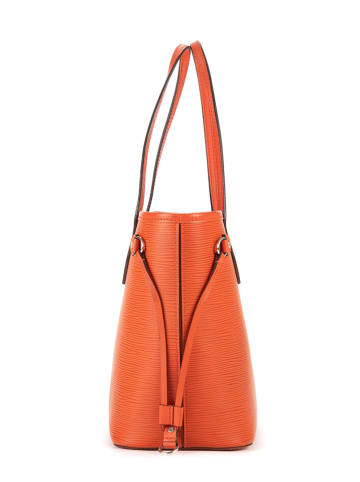 Louis Vuitton Skórzana torebka w kolorze pomarańczowym - 28 x 22 x 13 cm