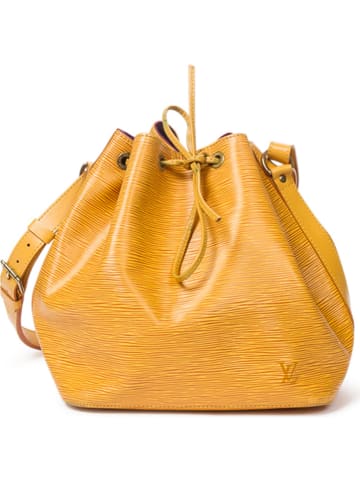 Louis Vuitton Schultertasche "Noe PM" in Gelb - (B)24 x (H)26 x (T)18 cm