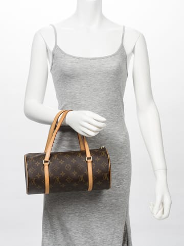 Louis Vuitton Torebka "Papillon 26" w kolorze brązowym - 26 x 13 x 12 cm